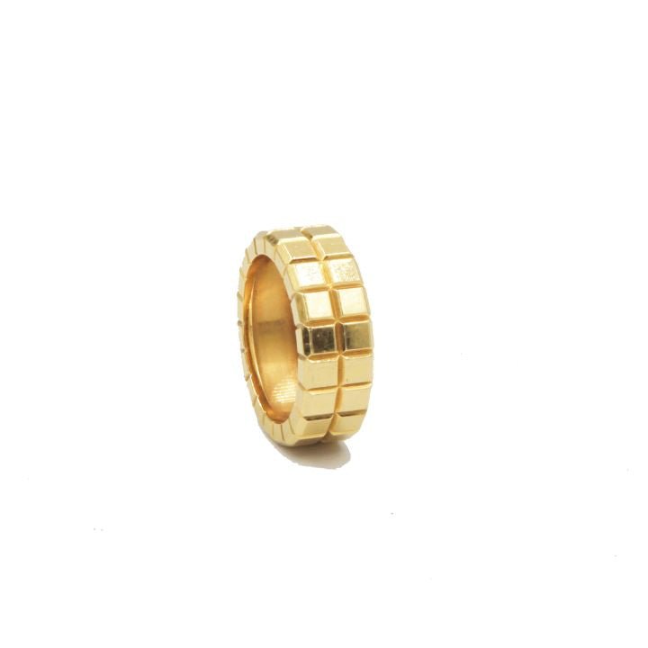 Chopard 18k Gold Ice Cube Ring