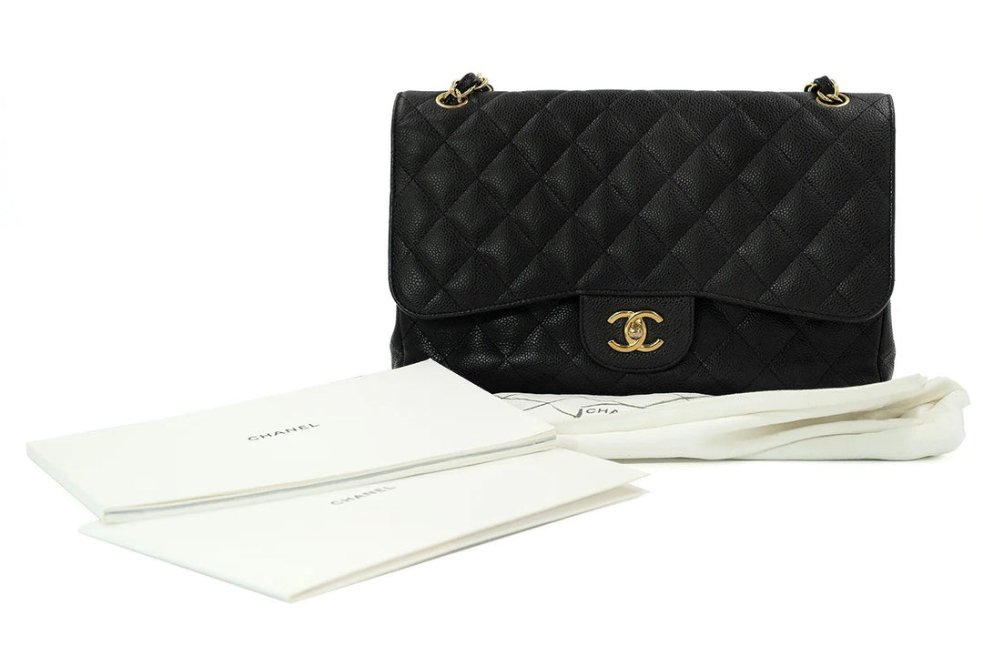 The Timeless Elegance of the Chanel CC Classic Double Flap Large Bag