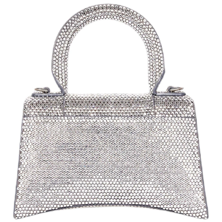 Balenciaga  Hourglass XS Embellished Top-Handle Bag