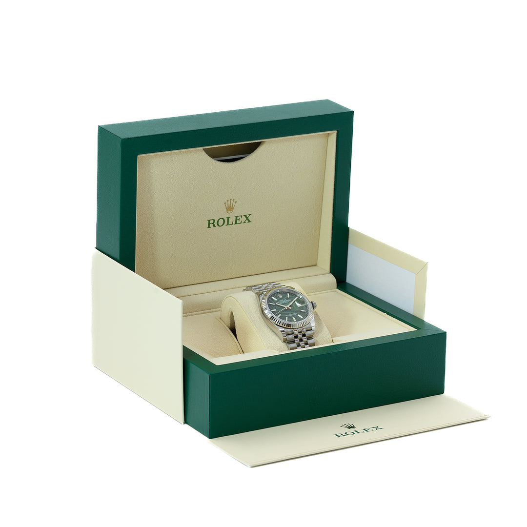 Rolex Watch 36mm Oystersteel Green