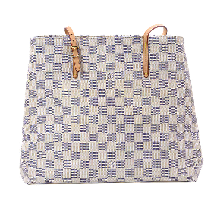 Louis Vuitton Damier Azur Canvas Articles De Voyage Cabas Adventure MM Bag