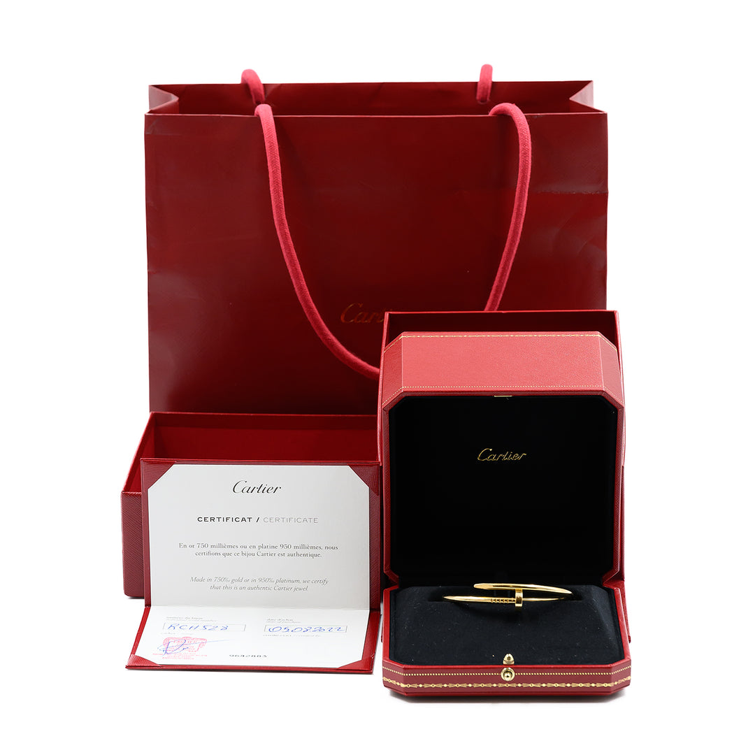 Cartier juste un Clou Bracelet Thick Model Yellow Gold Bracelet