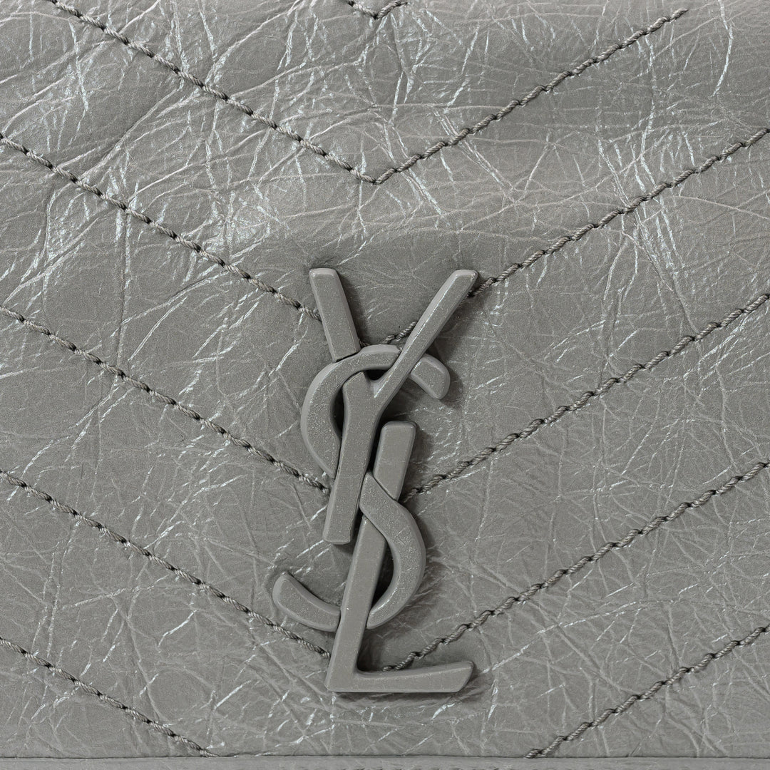 Saint Laurent Grey Nikki Shoulder Large bag