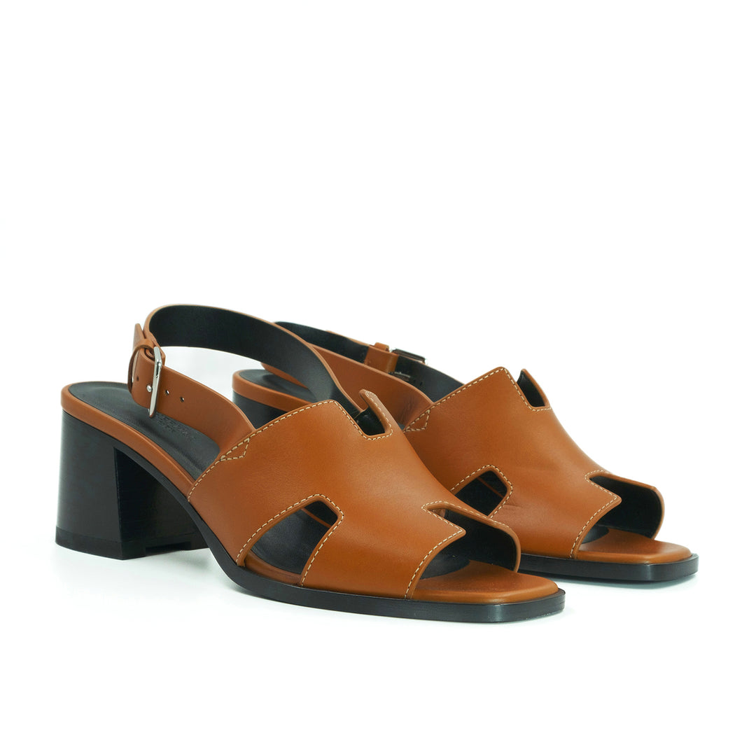 Hermès Women's Elbe Heeled Sandals