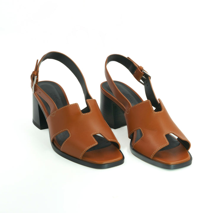 Hermès Women's Elbe Heeled Sandals