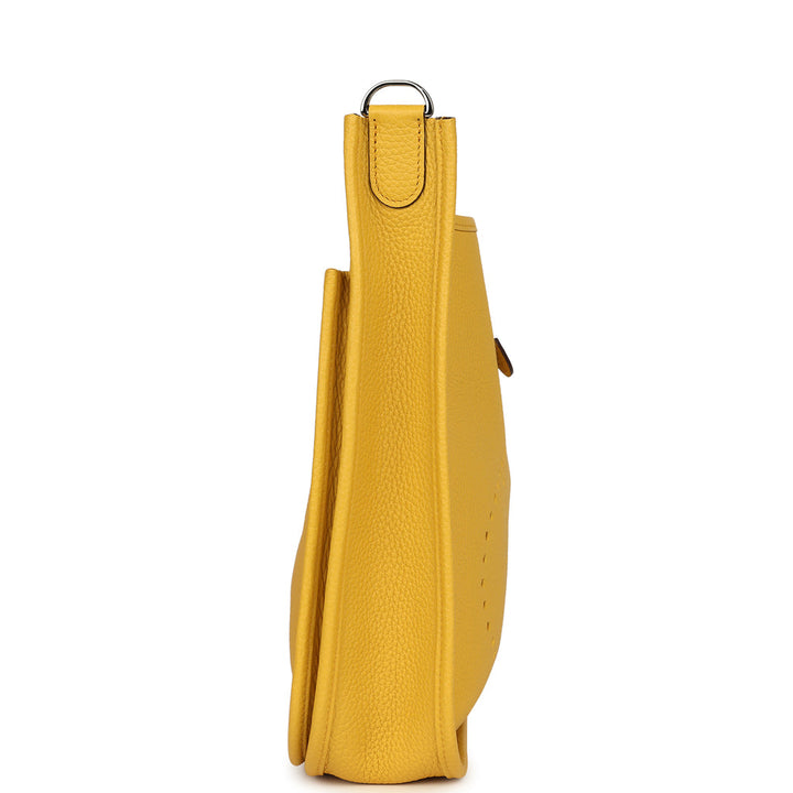 Hermès  Evelyne Yellow 29 Clemence Palladium Hardware