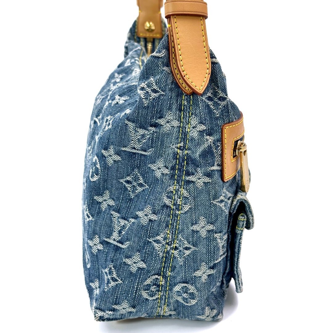 Louis Vuitton Blue Monogram denim Buggy Pm Shoulder bag