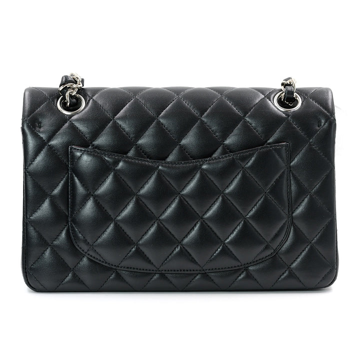 Chanel Black Quilted Leather Small Classic Double Flap Bag