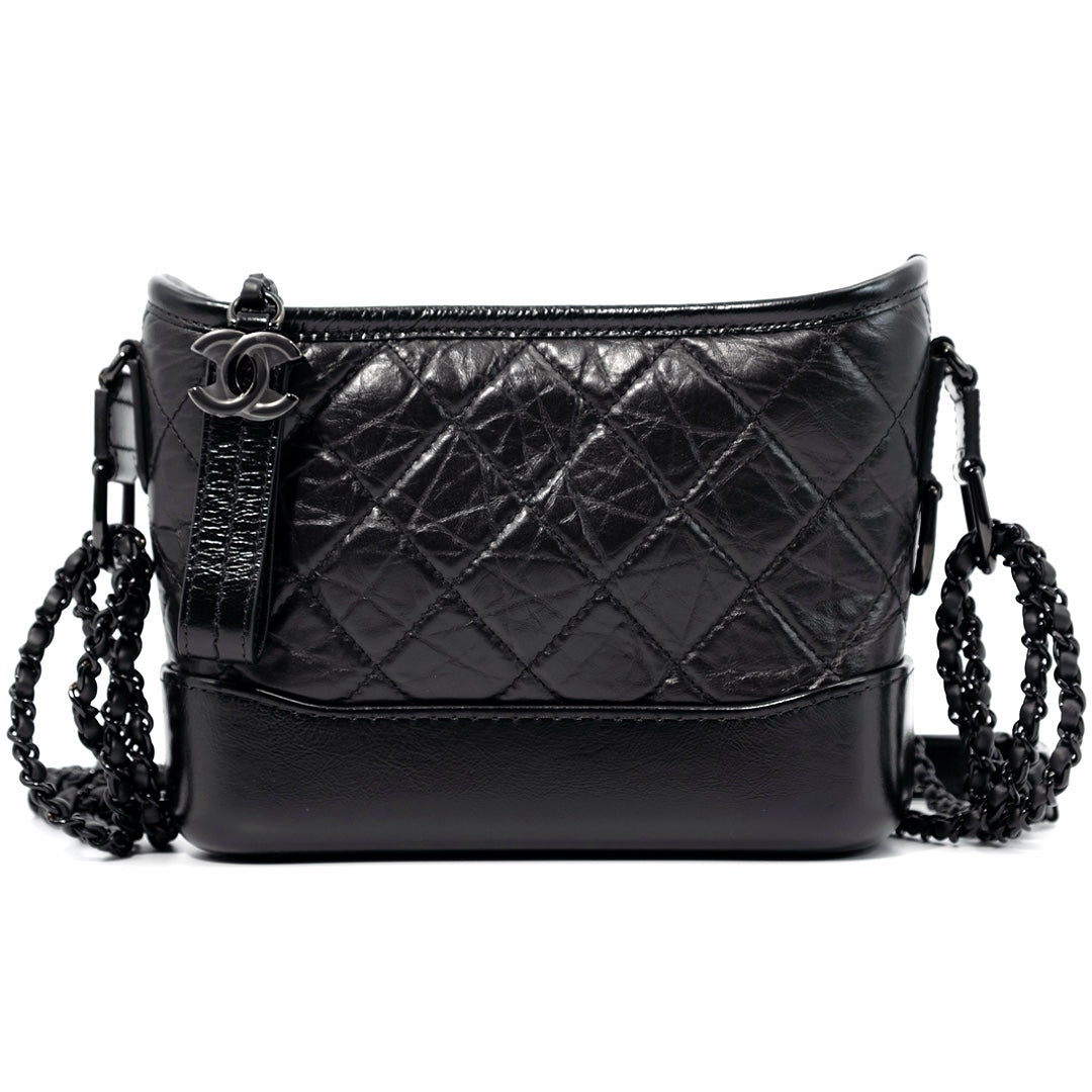 Chanel Gabriel CC (SO Black Edition) Small HOBO Bag