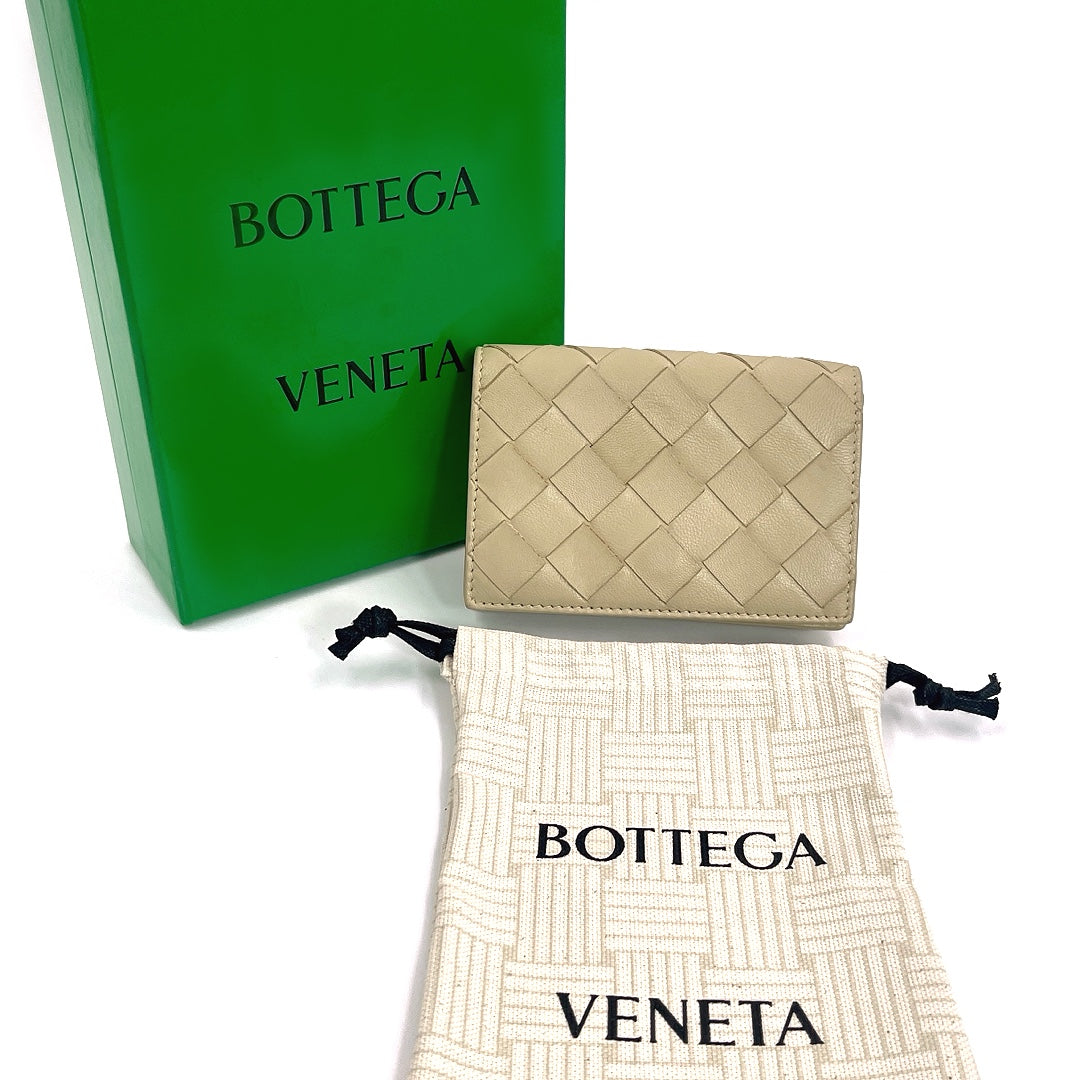 BOTTEGA VENETA Card Case in Intrecciato Nappa