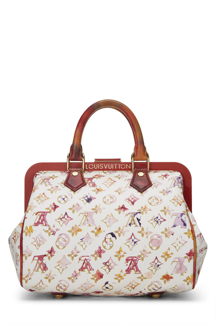 RICHARD PRINCE X LOUIS VUITTON MONOGRAM WATERCOLOR FRAME SPEEDY 30