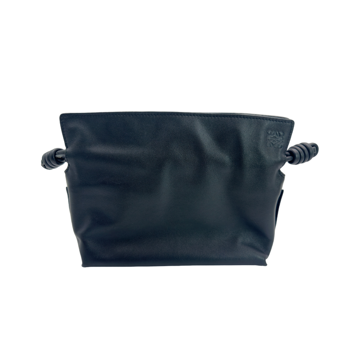 Loewe Flamenco Mini Clutch Bag In Black