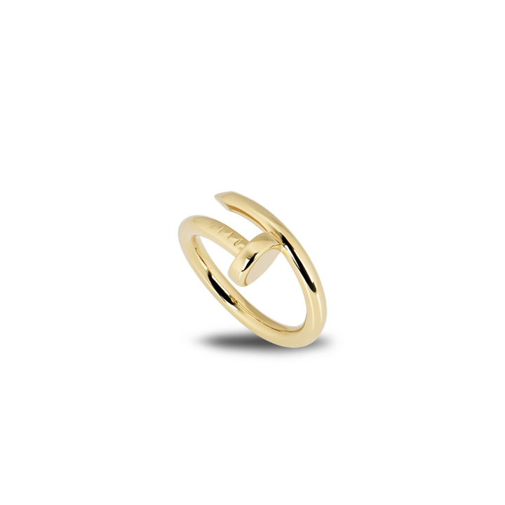 CARTIER JUSTE UN CLOU YELLOW GOLD RING