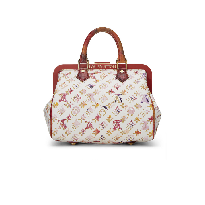 RICHARD PRINCE X LOUIS VUITTON MONOGRAM WATERCOLOR FRAME SPEEDY 30