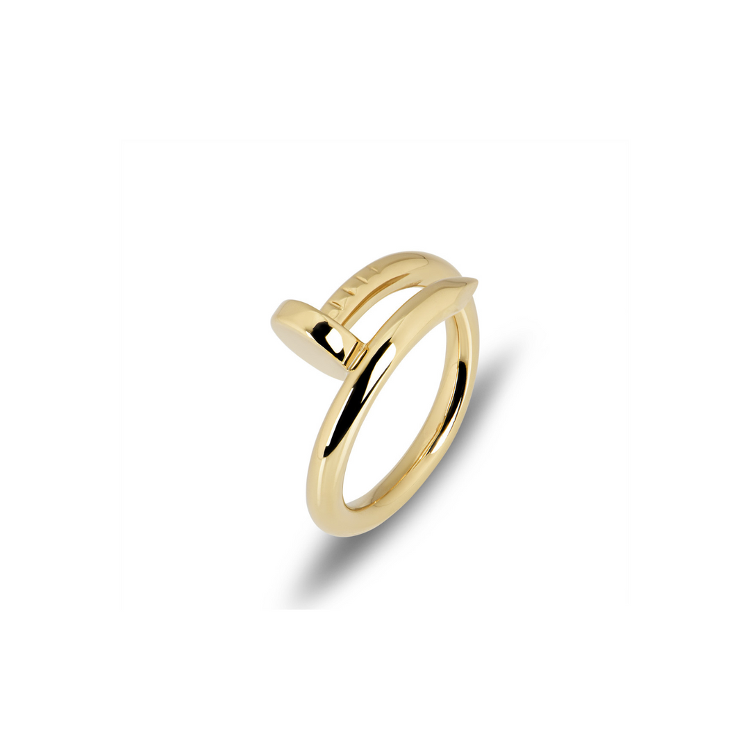 CARTIER JUSTE UN CLOU YELLOW GOLD RING