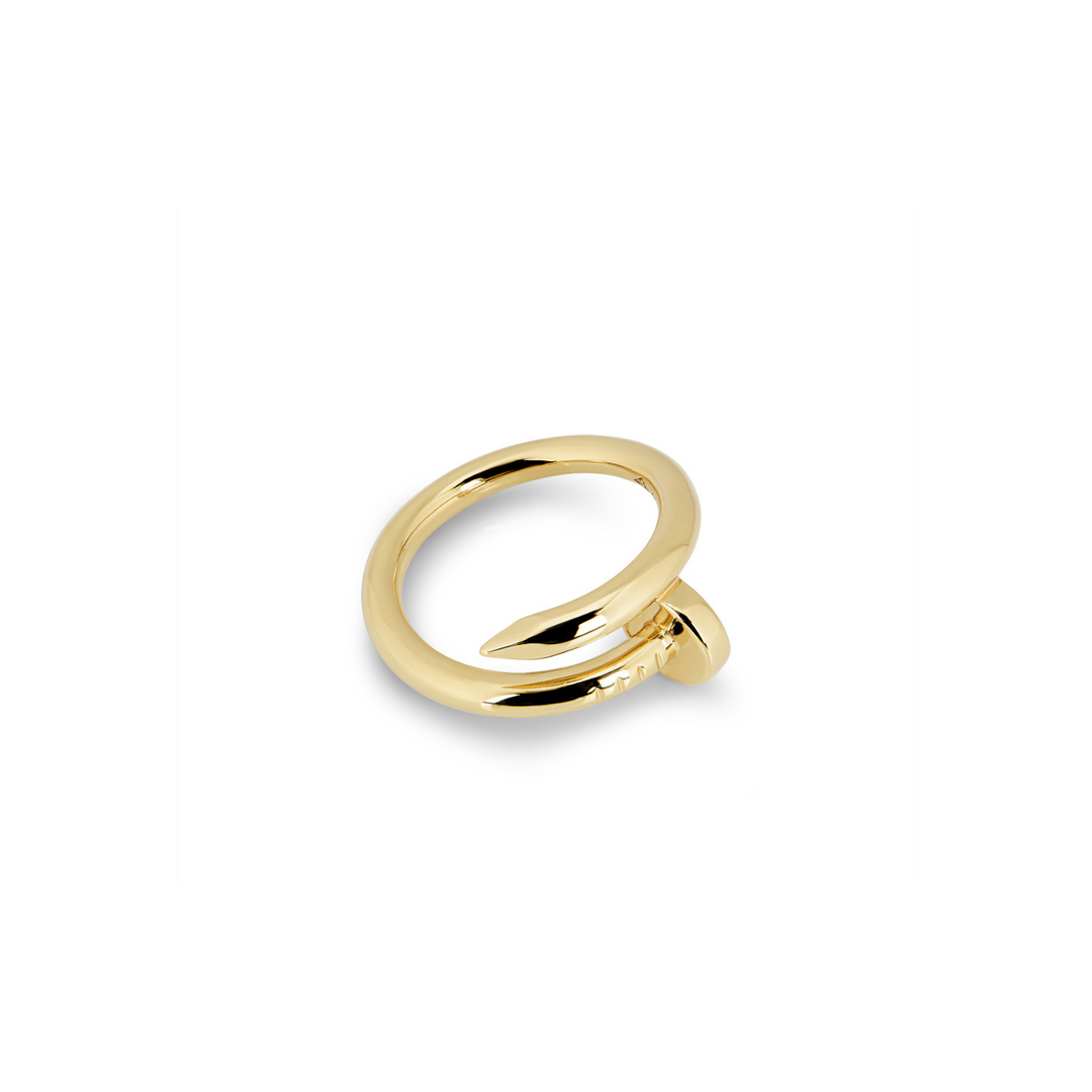 CARTIER JUSTE UN CLOU YELLOW GOLD RING