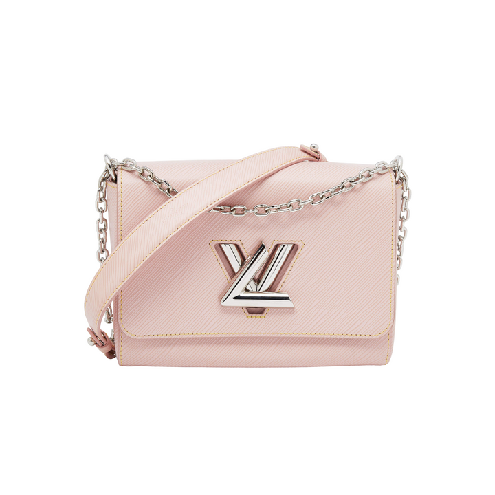 Louis Vuitton Rose Ballerine Epi Leather Twist MM Bag