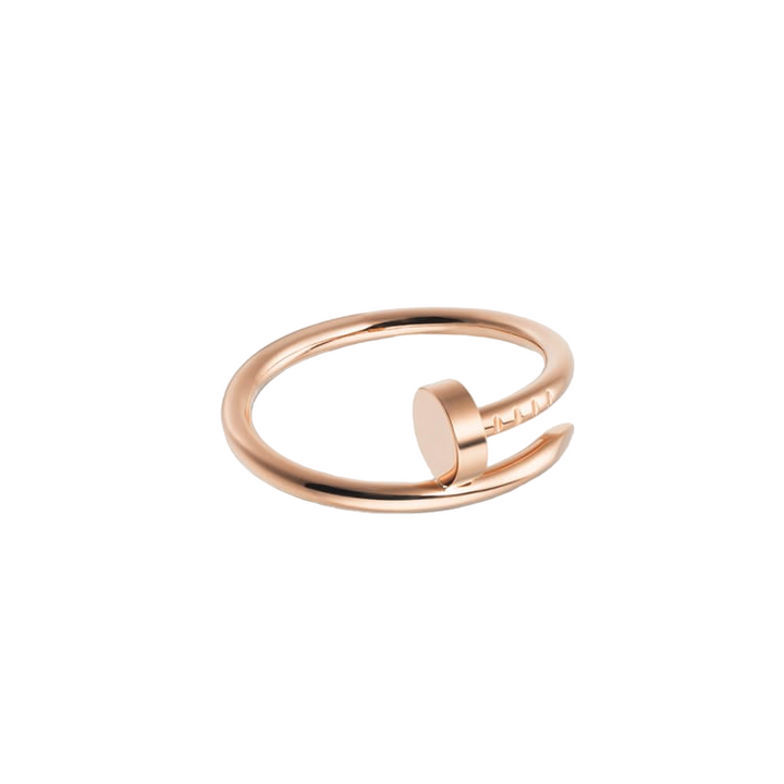 CARTIER JUSTE UN CLOU ROSE GOLD THICK RING