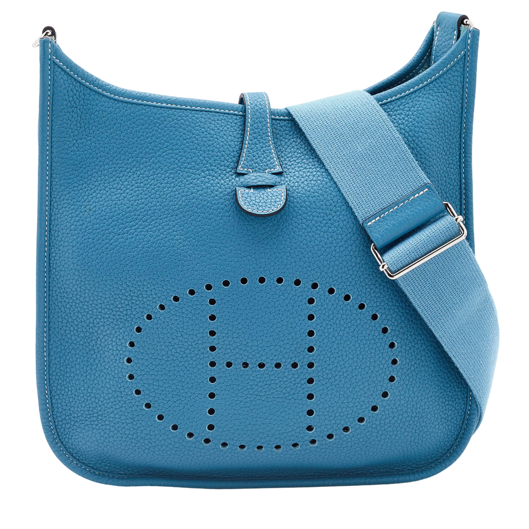 Hermès Blue Jeans Evelyne Togo Bag