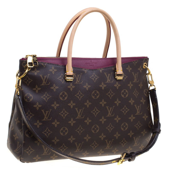 Louis Vuitton Aurore Monogram Canvas Pallas Bag