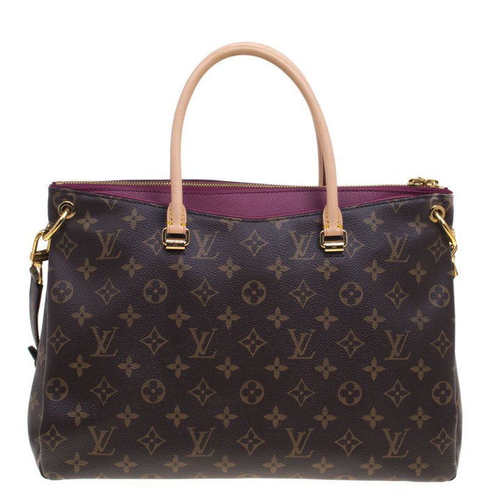 Louis Vuitton Aurore Monogram Canvas Pallas Bag