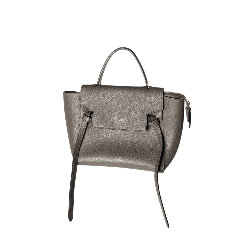 Celine grey micro belt bag on sale