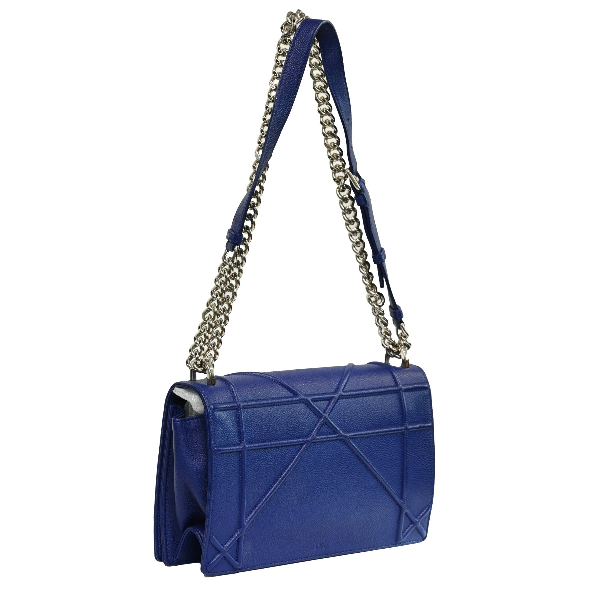 Blue store dior bag